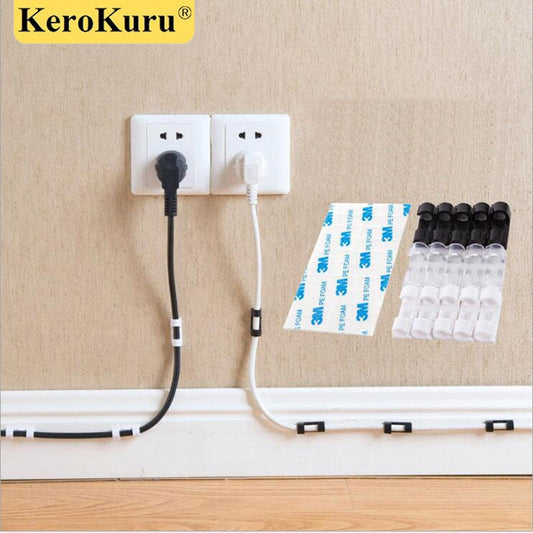Organizador de cables para escritorio