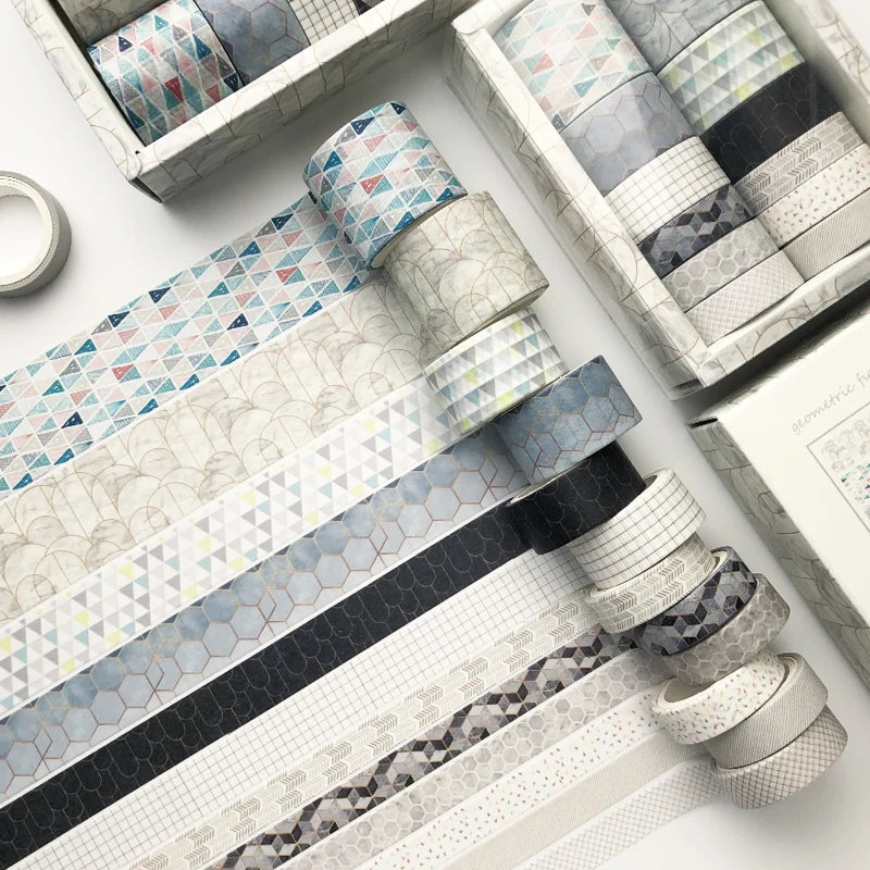 Set de washi tape decorativo para diario