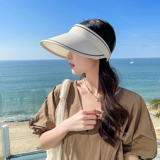 Sombrero plegable con protección solar
